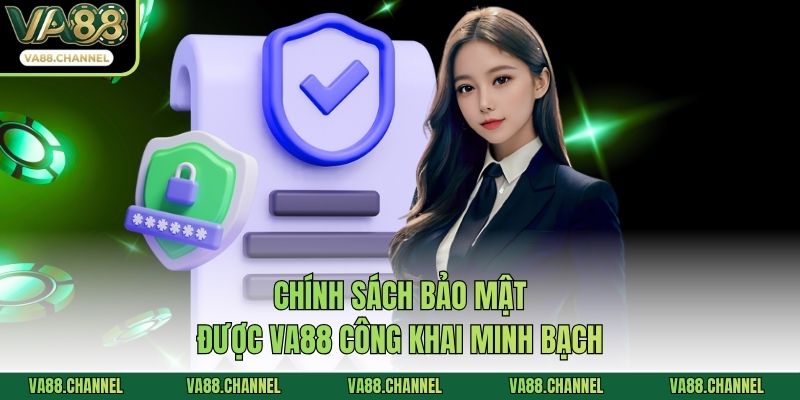 Chính sách bảo mật được VA88 công khai minh bạch